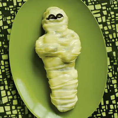 Mummified Meatloaf - Halloween Recipe