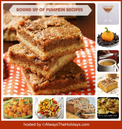 A round up collage of pumpkin recipes in images.