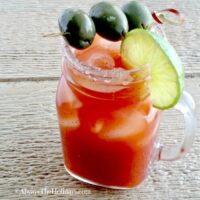 Michelada cocktail