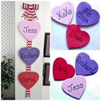 DIY Valentine's Day Wall Hanging