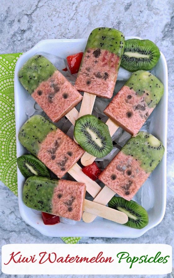 Watermelon Kiwi Pops Summer Time Fun With Fruit Always The Holidays