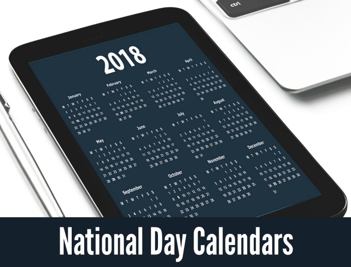 National Days Calendars