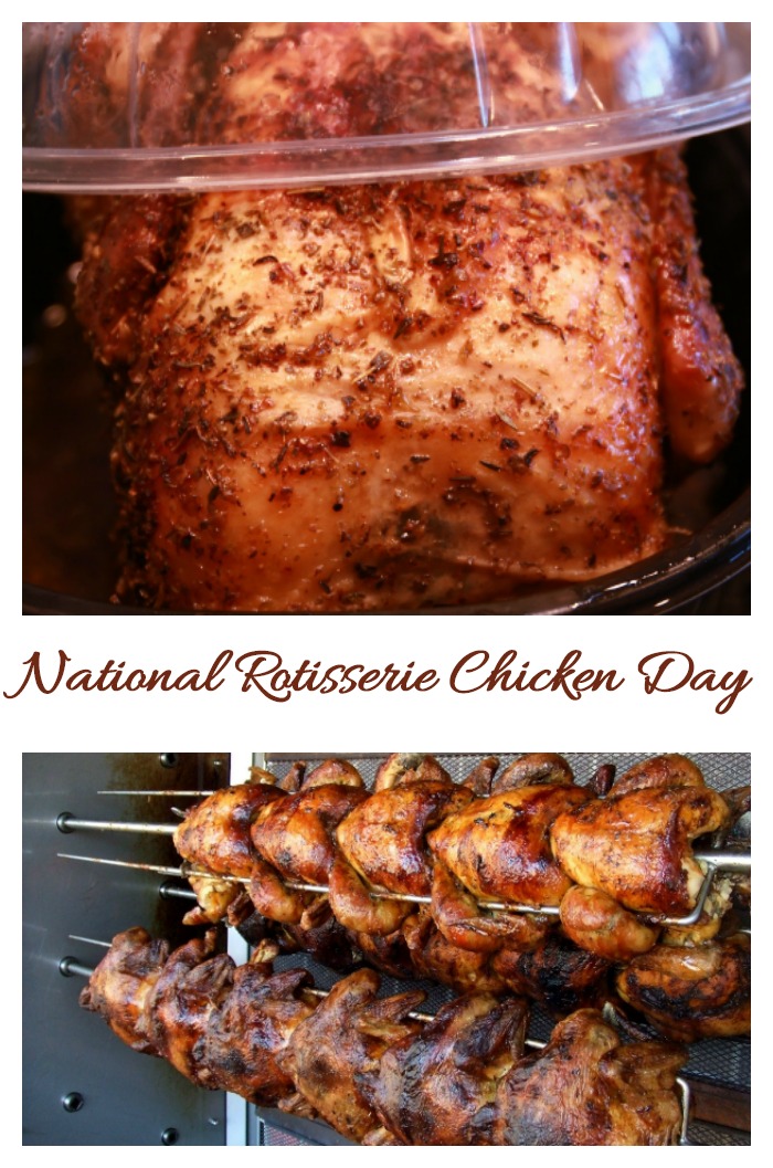June 2 is celebrated as National Rotisserie chicken day. Try one of these tasty recipes to honor the day.