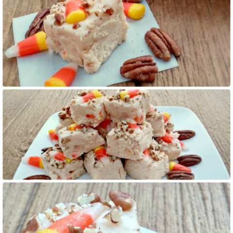 Candy Corn Pecan Fudge Recipe
