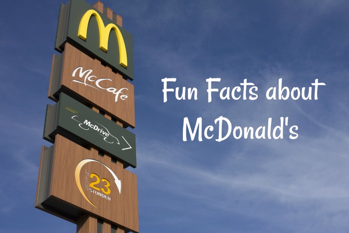 Fun Facts About MdDonald's
