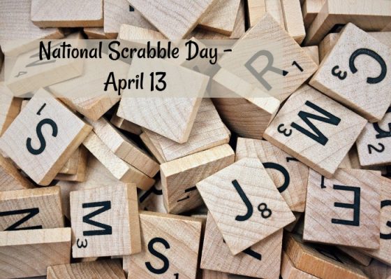 National Scrabble Day - April 13 - America's Favorite Word Game