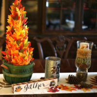 Thanksgiving fall centerpiece