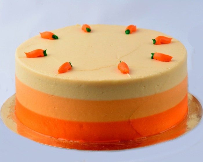 Decorated Carrot Cake