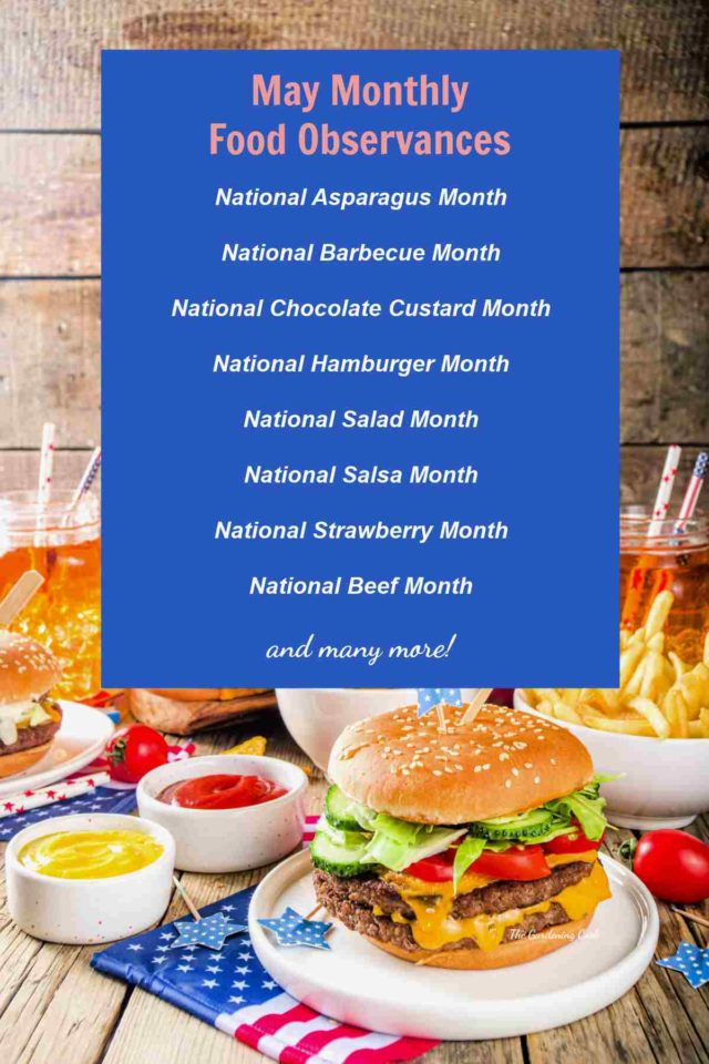 May Food Holidays List of National Food Days in May to Celebrate