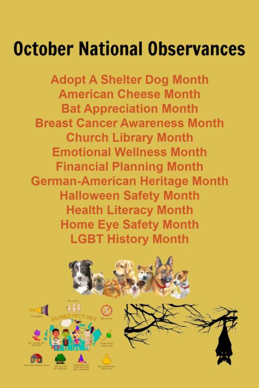 What are the National Days in October? Get the Full List to Find Out! What are the National Days in October? Get the Full List to Find Out!