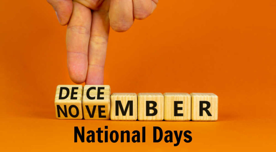 What are the National Days of December? Find Out With Our List!
