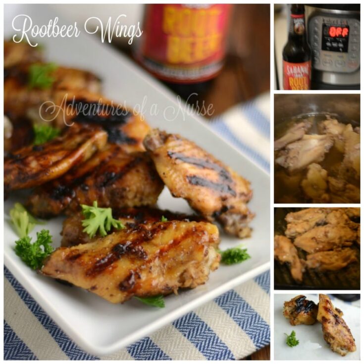 Recipes in a collage for super chicken wing day.