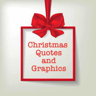 A red square outline with a red bow and the words 