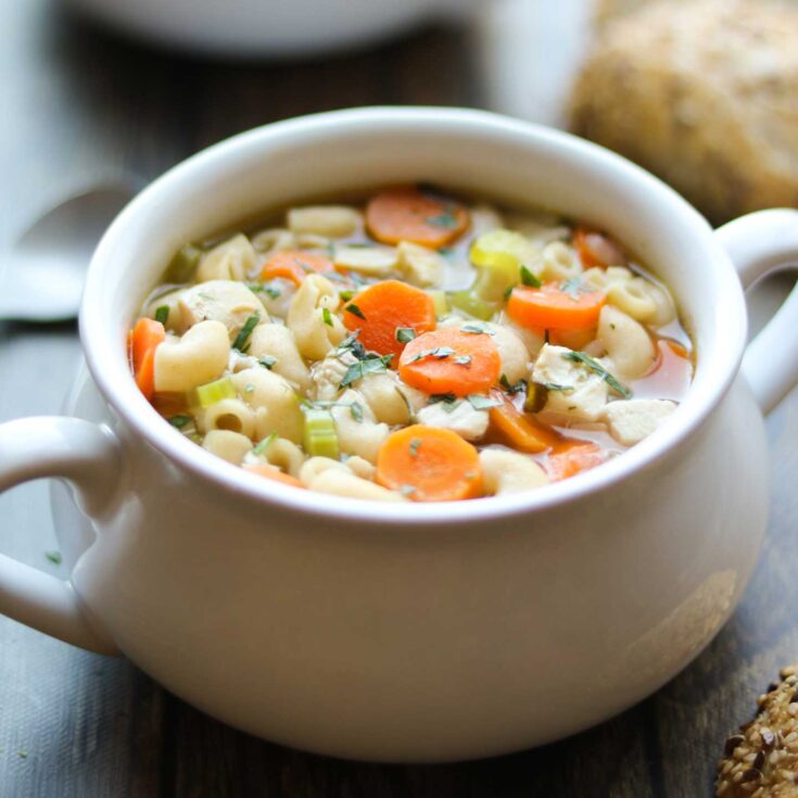 Image for Rotisserie Chicken Noodle Soup | Easy, Comforting, 30-Minute Recipe!