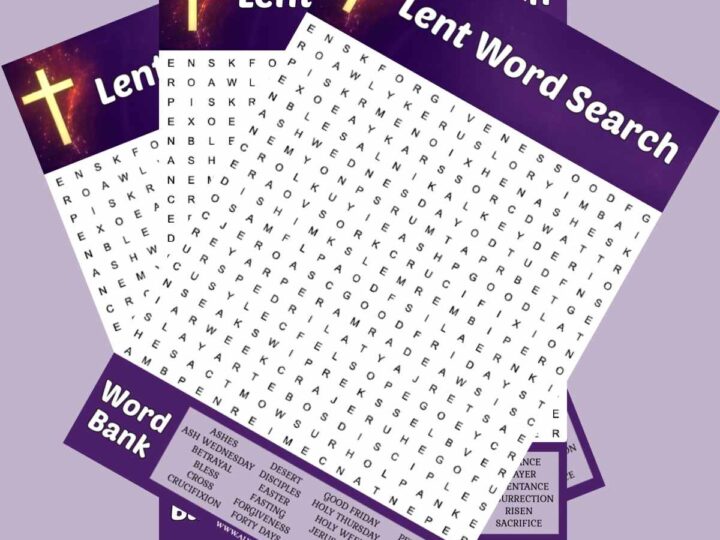 Get a Free Word Search for Lent - With an Answer Key Included get-a-free-word-search-for-lent-with-an-answer-key-included