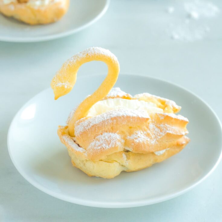 Image for Cream Puff Swans (Choux Pastry)