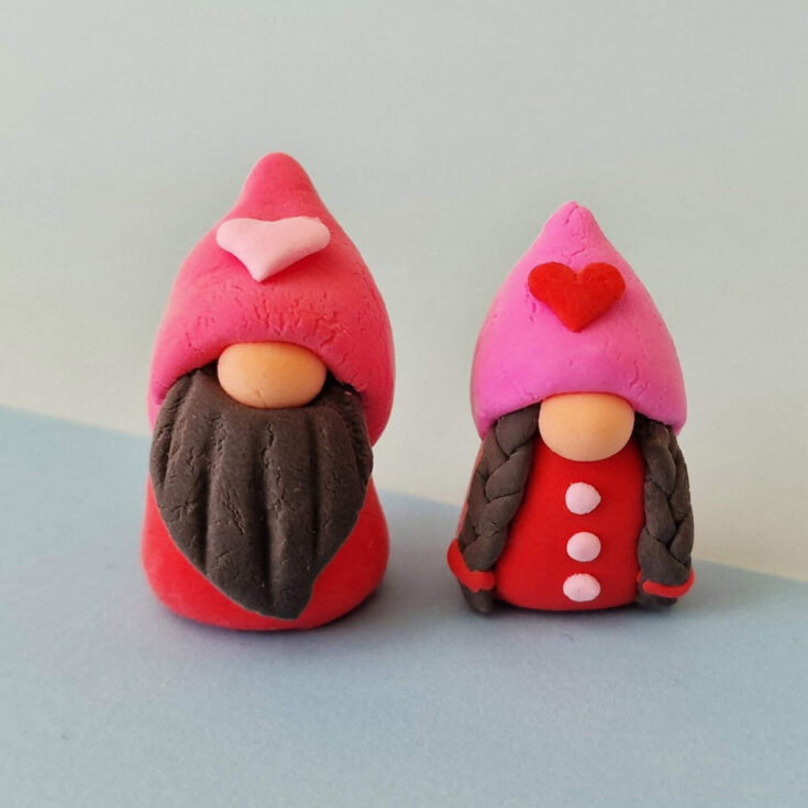 Image for DIY Clay Gnomes for Valentine&rsquo;s Day