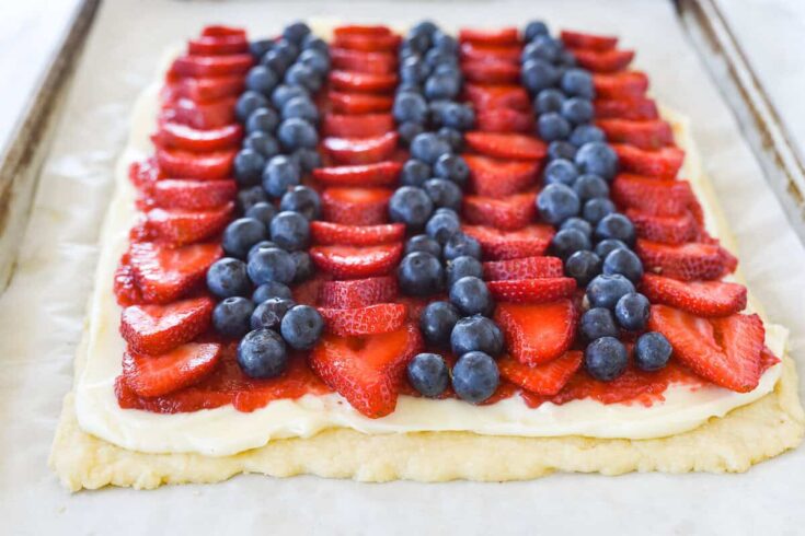Image for 4th of July Fruit Pizza