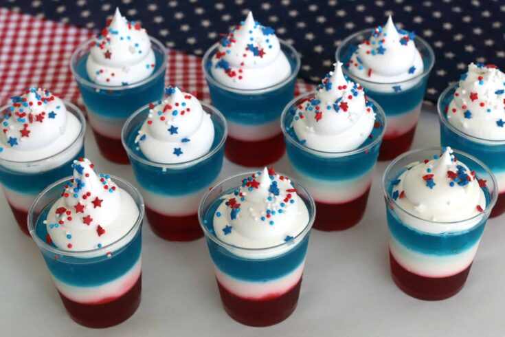 Image for 4th of July Jello Shots