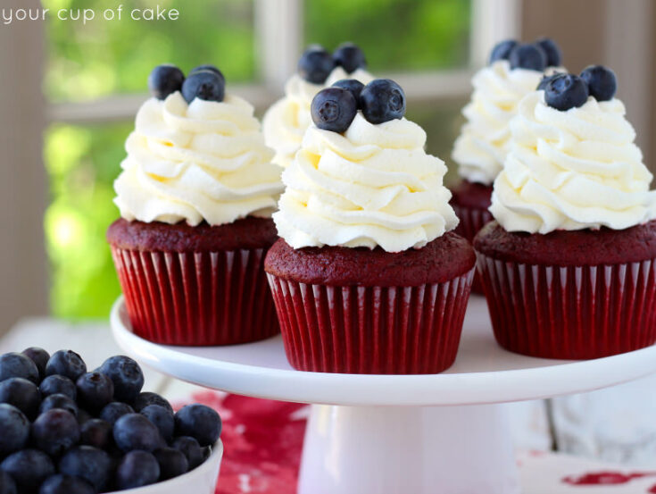 Image for Red Velvet 4th of July Cupcakes