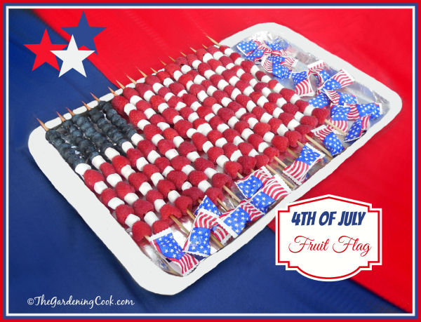 Image for Celebrate the 4th of July with a Patriotic Fruit Flag