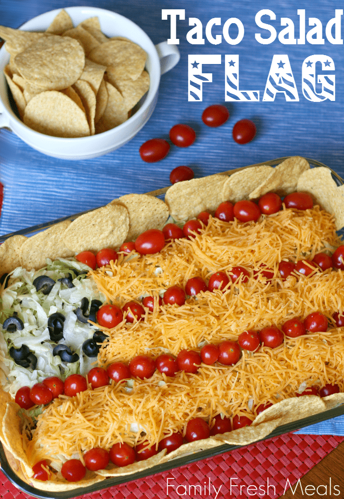 Image for Easy Taco Salad Flag
