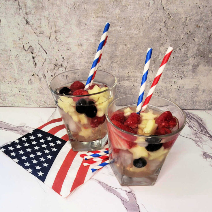 Image for Fourth of July Sangria Recipe &ndash; Red, White and Blue Party Drink