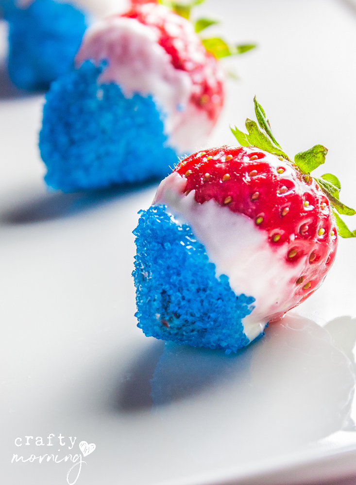 Image for 4th of July Strawberries (Red, White, & Blue Treats)